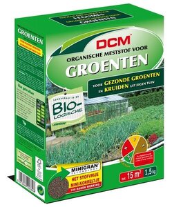 DCM Organische Mest voor Moestuin minigranulaat 1.5 kg