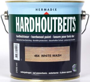 Hardhoutbeits 464 White Wash 2500 ml