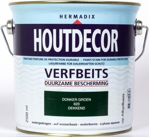 Houtdecor dekkend 623 donkergroen 2500 ml