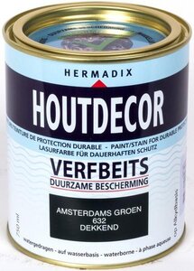 Houtdecor dekkend 632 amsterdams groen 750 ml