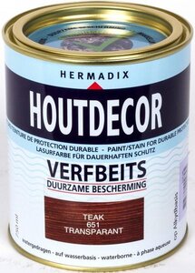 Houtdecor transparant 651 teak 750 ml