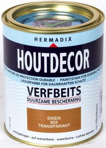 Houtdecor transparant 653 eiken 750 ml