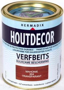 Houtdecor transparant 654 mahonie 750 ml