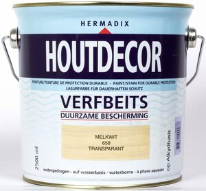 Houtdecor transparant 658 melkwit 2500 ml