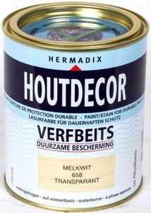 Houtdecor transparant 658 melkwit 750 ml