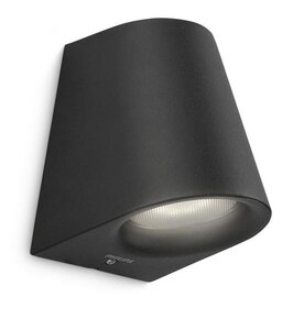 Philips myGarden Virga Wandlamp - Zwart