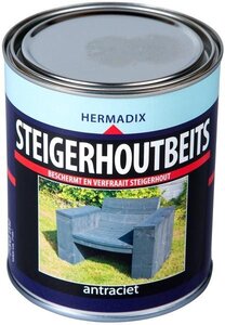 Steigerhoutbeits antraciet 750 ml