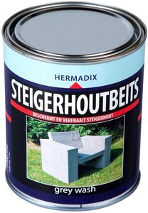 Steigerhoutbeits grey wash 750 ml