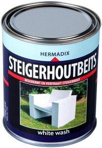 Steigerhoutbeits white wash 750 ml