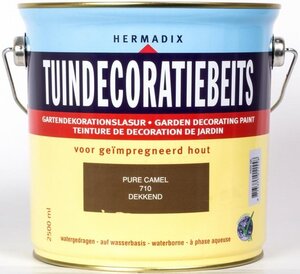 Tuindecoratiebeits dekkend 710 pure camel 2500 ml