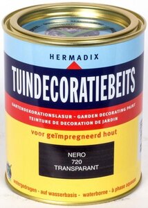 Tuindecoratiebeits transparant 720 nero 750 ml