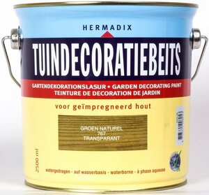 Tuindecoratiebeits transparant 767 groen naturel 2500 ml