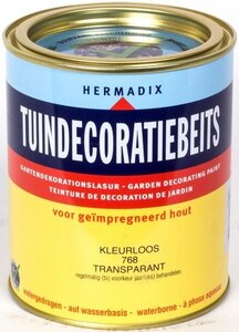 Tuindecoratiebeits transparant 768 kleurloos 750 ml