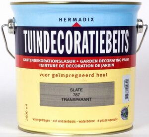 Tuindecoratiebeits transparant 787 slate 2500 ml