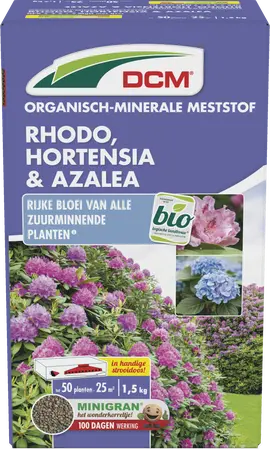 DCM Meststof Rhodo, Hortensia & Azalea - afbeelding 1