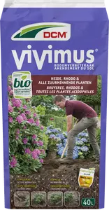 DCM Vivimus® Heide, Rhodo & alle Zuurminnende Planten | Bodemverbeteraar