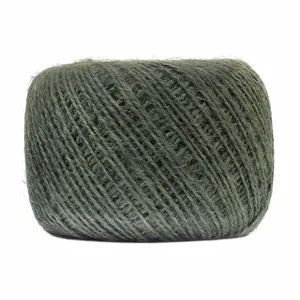 Jute Touw Groen 250M - afbeelding 1