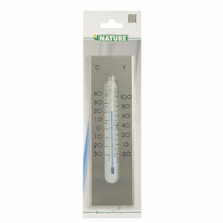 Muurthermometer Aluminium H23Cm - afbeelding 3