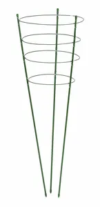 Plantensteunen H90Cm Met 4 Ringen - afbeelding 1